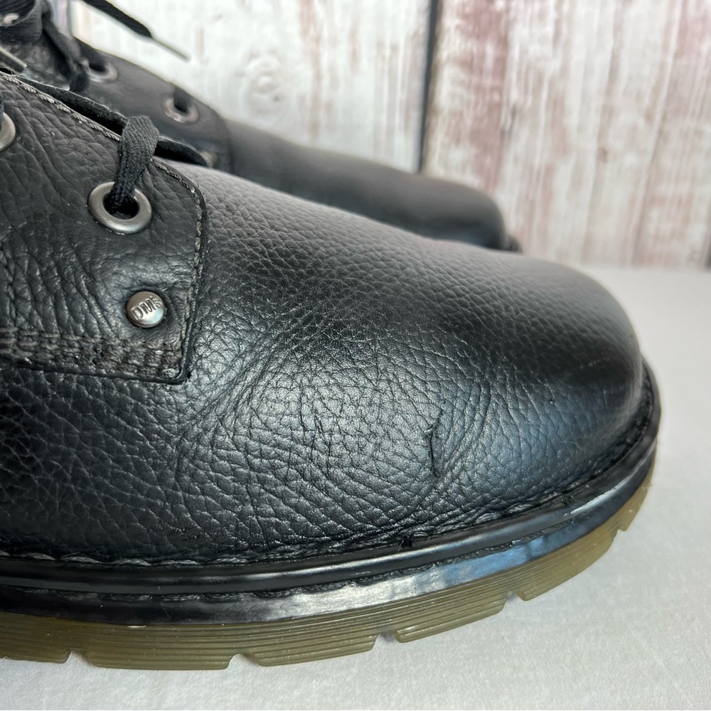Dr. Martens Doc 12079 Pebbled Leather Lace Up Air Cushion Oxford Shoes SZ 13 US - Picture 12 of 16